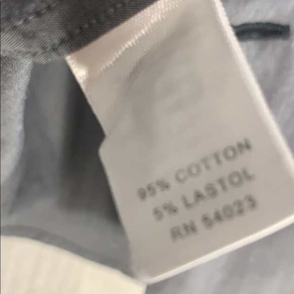 Banana Republic Slim Fit Gray Men’s Shirt-XL - Picture 6 of 9